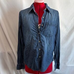 Joe Fresh Blue Button Down Shirt MM188